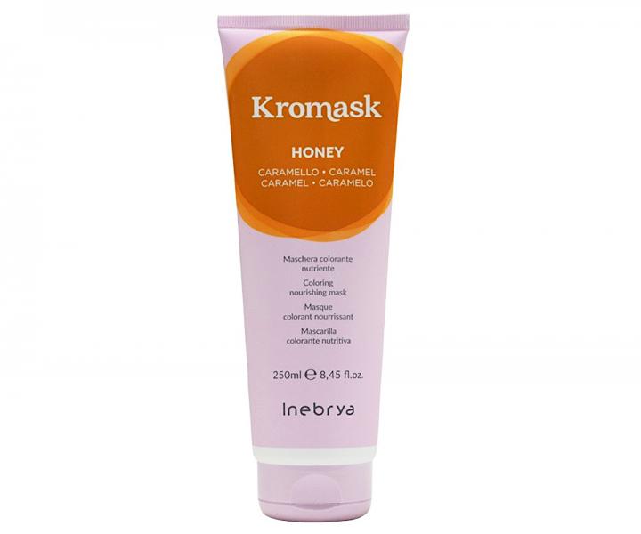 Farbiaca vyivujca maska Inebrya Kromask Honey - 250 ml, karamelov