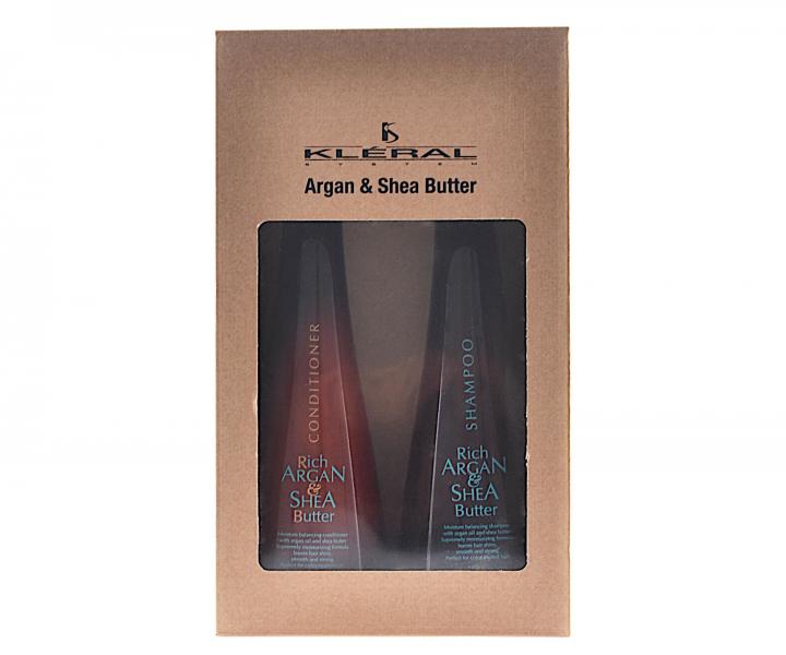 Dar�ekov� hydrata�n� sada pre such� vlasy Kl�ral Rich Argan & Shea Butter