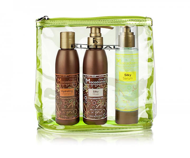 Dar�ekov� hydrata�n� sada pre such� vlasy Kl�ral Olio di Macadamia + kozmetick� ta�ka zadarmo