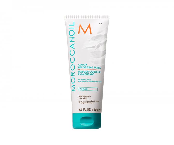 Tnujca maska na vlasy Moroccanoil Color Depositing - Clear, 200 ml