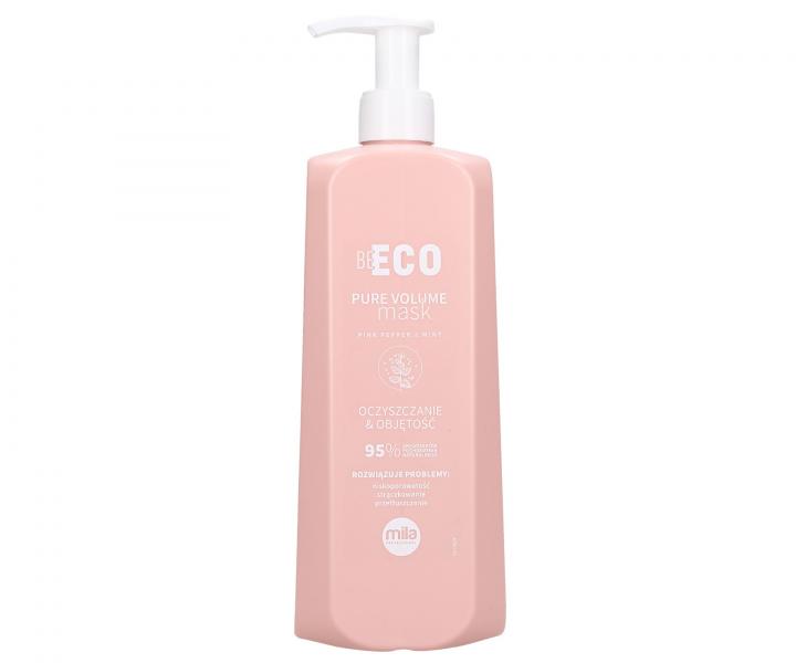 Maska pre objem vlasov Be Eco Pure Volume Mila - 900 ml