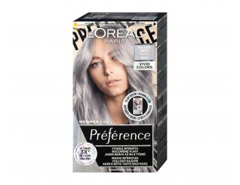 Permanentná farba na vlasy Loréal Préférence 10.112 Silver Grey - strieborná