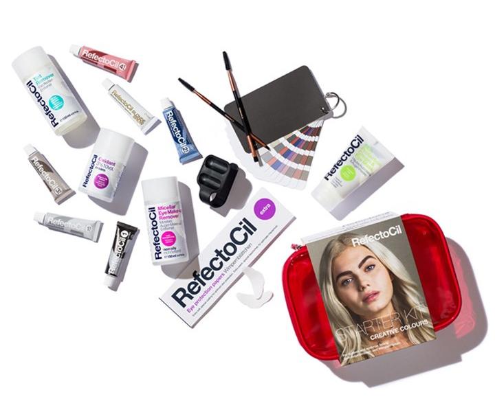 tartovac set farieb na riasy a oboie RefectoCil Creative Colours