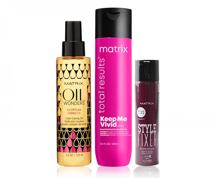 Sada pre farben� vlasy Matrix + lak na vlasy zadarmo