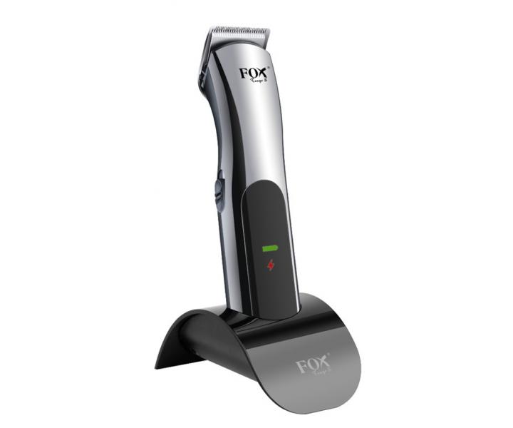 Kontrovacia strojek na vlasy a fzy Fox Tango S, strieborn