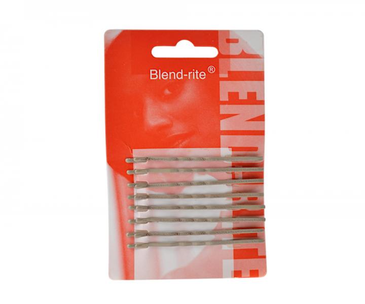 Vlnit sponka Sibel Blend-rite - 6,5 cm, matn zlat - 8 ks