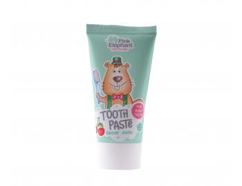 Detská zubná pasta s príchuťou čerešne Pink Elephant Bobrik Petr - 50 ml