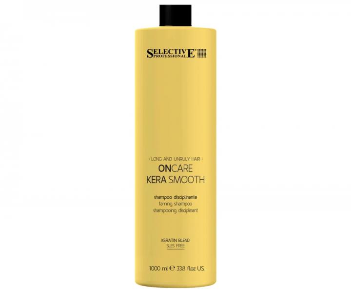 Uhladzuj�ci �amp�n pre dlh� a nepoddajn� vlasy Selective Professional OnCare Kera Smooth Shampoo - 1000 ml