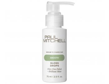 S�rum pre �iariv� lesk a uhladenie stredne hrub�ch a� hrub�ch vlasov Paul Mitchell Smooth Gloss Drops - 75 ml
