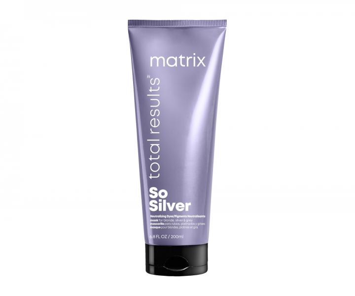 Maska pre blond a melrovan vlasy Matrix So Silver - 200 ml