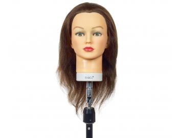 Cvin hlava s prrodnmi vlasmi Sibel Cathy - svetlo hned, 15-35 cm