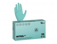 Ekologick nitrilov rukavice Espeon Nitril Bio - 100 ks, zelen