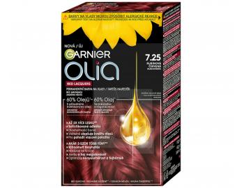 Permanentn olejov farba Garnier Olia 7.25 rubnovo erven