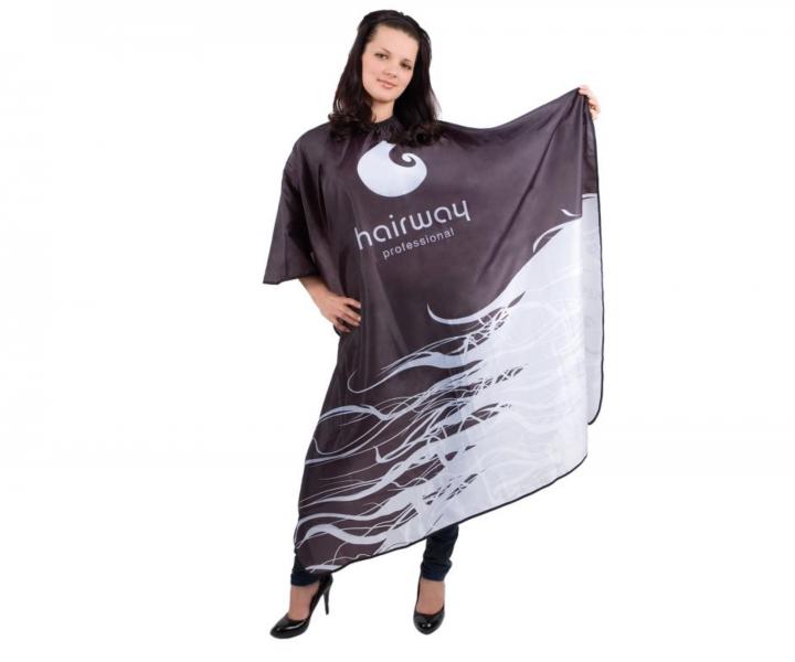 Kadern�cka pl�tenka Hairway - 136 x 160 cm, �ierno-biela