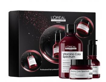 Dar�ekov� sada pre ultra starostlivos� o farben� vlasy Lor�al Professionnel Serie Expert Vitamino Color Spectrum Trio