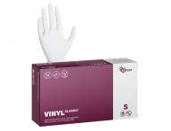 Vinylov rukavice Espeon Vinyl Classic - 100 ks, biele, nepudrovan, vekos S