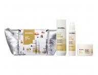 Dar�ekov� sada pre such� a po�koden� vlasy Goldwell Dualsenses Rich Repair Set + kozmetick� ta�ti�ka zadarmo