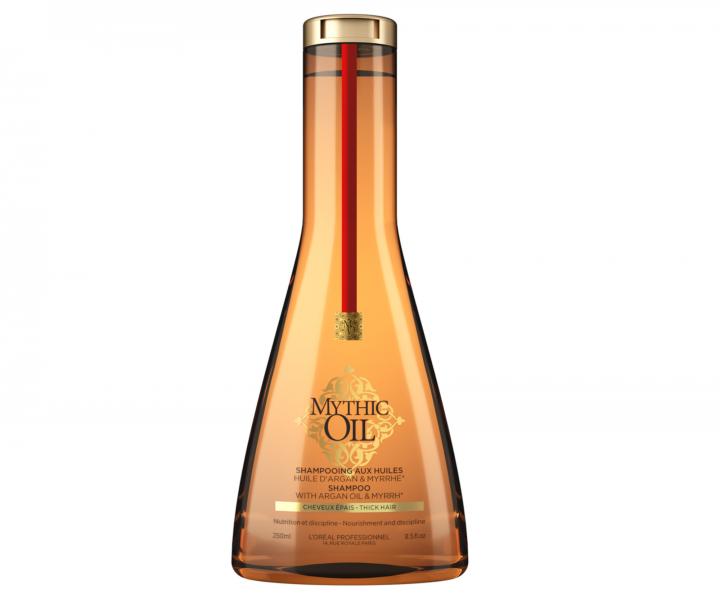 Sada pre pevn a nepoddajn vlasy Loral Mythic Oil + krm Mythic Oil 50 ml zadarmo