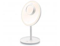 Kozmetick zrkadlo s LED osvetlenm a zvovacm zrkadlom ETA Fenit 1354 - biele