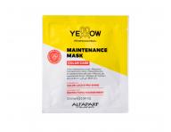 Maska na zachovanie farby farben�ch vlasov Yellow Professional Color Care Maintenance Mask - 10 ml (bonus)
