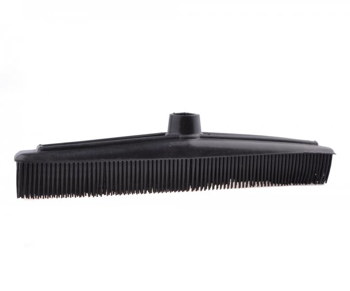 Antistatick zmetk Sibel Rubber Broom - ierny