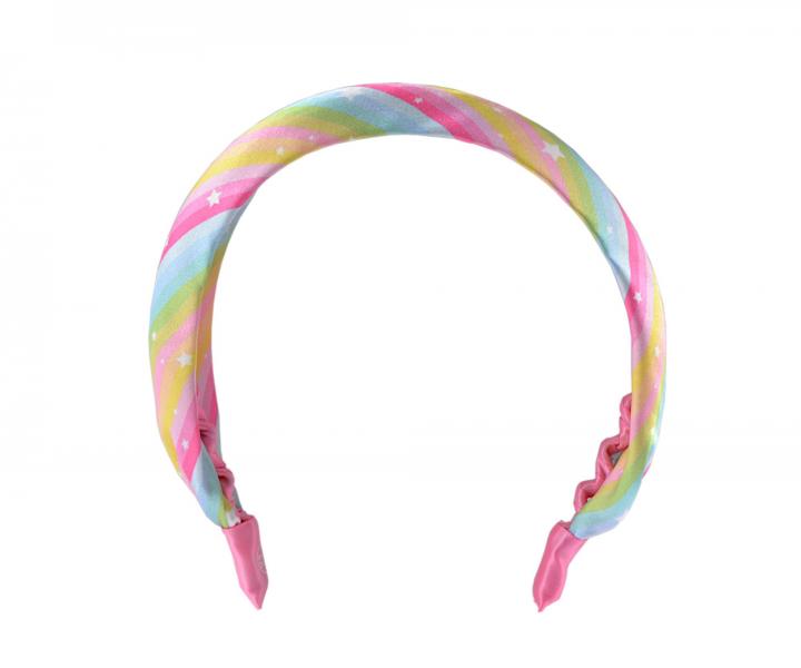 Detsk elenka do vlasov Invisibobble Kids Hairhalo Rainbow Crown