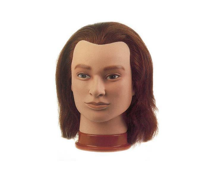 Cvin pnska hlava s prrodnmi vlasmi Sibel Julien - hned, 20-25 cm