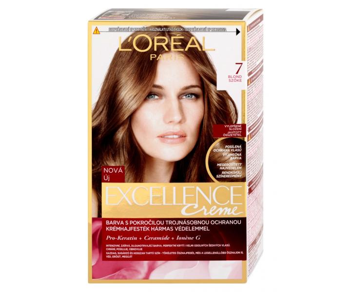 Permanentn farba Loral Excellence 7 blond