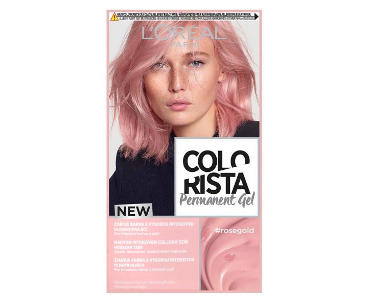 Permanentn� farba na vlasy Lor�al Colorist Permanent Gel Rose Gold - ru�ovozlat�