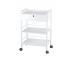 Kozmetick stolk na kolieskach Weelko EASY - biely - 1 uzamykaten zsuvka