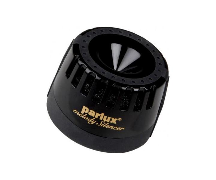 Tlmi hluku Melody Silencer pre vetky typy fnov Parlux - ierny