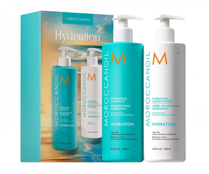 Dar�ekov� sada na hydrat�ciu such�ch vlasov Moroccanoil Hydration Duo - 2 x 500 ml