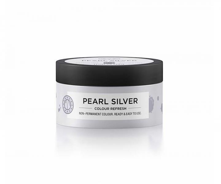 Maska na oivenie farby vlasov Maria Nila Colour Refresh Pearl Silver - platinov, 100 ml