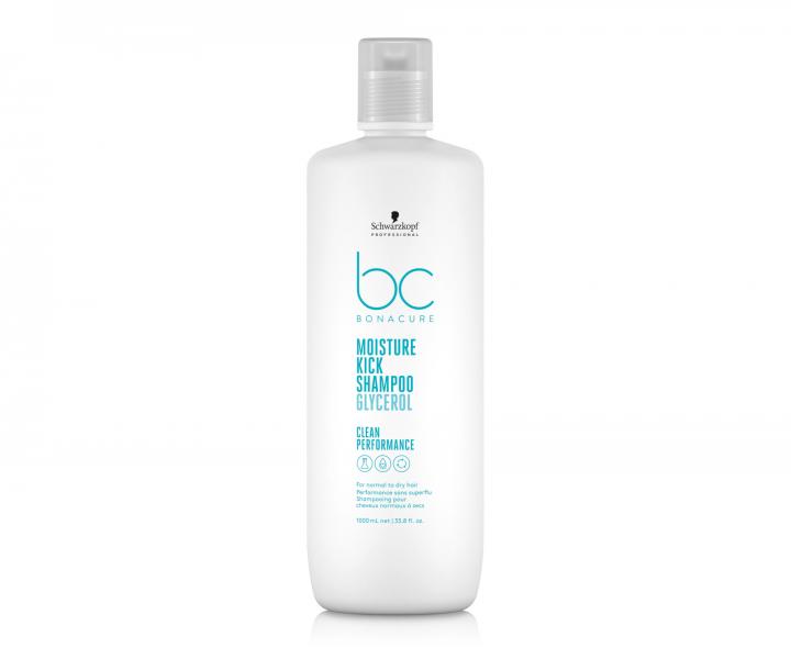 Hydratan ampn Schwarzkopf Professional BC Bonacure Moisture Kick Shampoo - 1000 ml