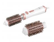 Teplovzdun rotan kefa Sencor SHS 0910GD - 1000 W, perleov biela/ ruov