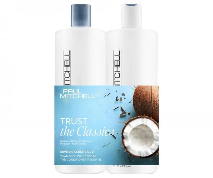 Sada pre hydratciu a ochranu vlasov Paul Mitchell Classic Save Big Duo