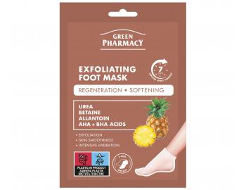 Exfolian maska &#8203;&#8203;na chodidl Green Pharmacy Exfoliating Foot Mask - 2x13 ml, ponoky