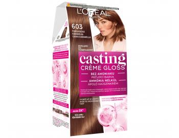 Preliv bez amoniaku Loral Casting Crme Gloss - 603 okoldov karamelka