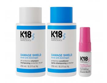 Sada na ochranu a v��ivu vlasov K18 Damage Shield + bezoplachov� kondicion�r HeatBounce Conditioning Heat Protectant 15 zadarmo