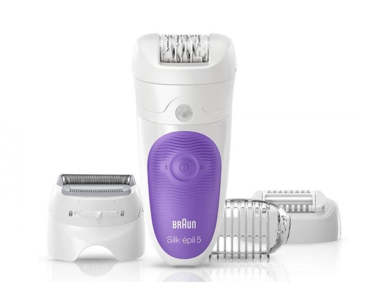 Dmsky epiltor s prsluenstvom Braun Silk Epil 5-541