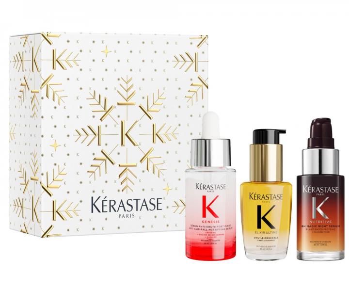 Dar�ekov� sada pre intenz�vny lesk, silu a hydrat�ciu vlasov K�rastase Mini Iconics Trio Set