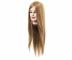 Cvin hlava Eurostil Profesional s umelmi vlasmi - blond, 45-55 cm