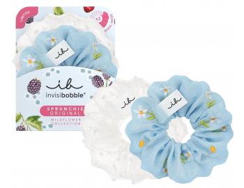 Ozdobn� �pir�lov� gumi�ky do vlasov Invisibobble Sprunchie Wildflower Sunthreads - 2 ks