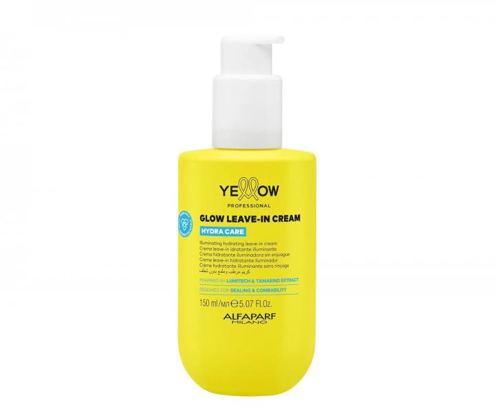 Rozjas�uj�ci hydrata�n� bezoplachov� kr�m s termoochranou Yellow Professional Hydra Care Glow Leave-in Cream - 150 ml