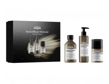 Darekov sada pre pokoden vlasy Loral Professionnel Serie Expert Absolut Repair Molecular Trio Meteora