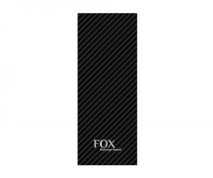 Karbnov podloka na farbenie vlasov Fox Balayage Carbon Fiber Board - 28 x 11 cm, ierna