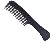 Hrebe� na vlasy s rukov�ou Detail - Hair style Handle Comb - 21,5 cm, �ierny