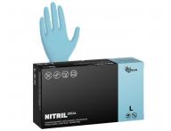 Nitrilov rukavice Espeon Nitril Soft - 100 ks, modr, vekos L