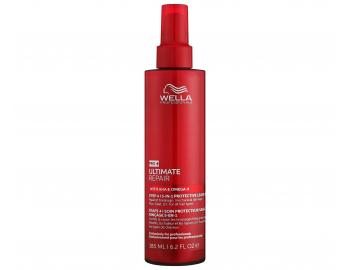 Bezoplachov� termoochrann� kr�m pre po�koden� vlasy Wella Professionals Ultimate Repair 5in1 Protective Leave-in - 185 ml
