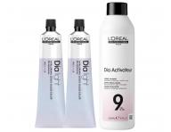 Sada prelivov na vlasy a oxida�n�ho kr�mu Lor�al Professionnel Dia Light - 2x preliv 60 ml Clear + oxida�n� kr�m 236 ml zadarmo